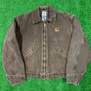 Vintage Carhartt Denim Jacket Blanket Lined